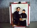 Abraham Lincoln portrait greeting card